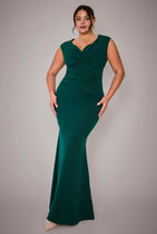 Goddiva Plus Bardo Maxi Dress