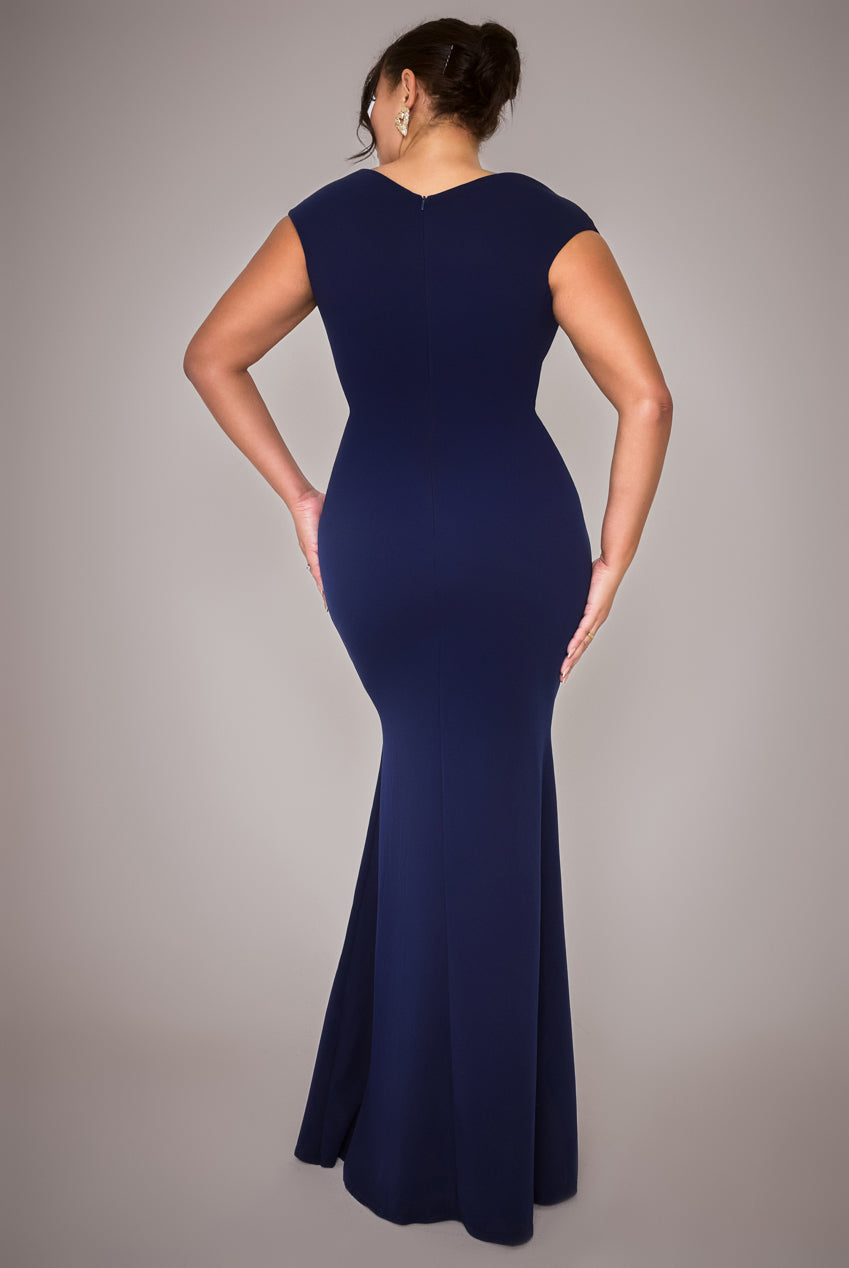 Goddiva Plus Bardo Maxi Dress