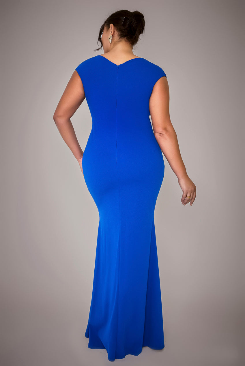Goddiva Plus Bardo Maxi Dress