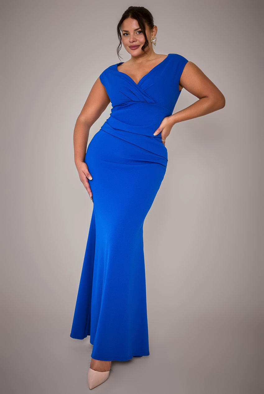 Goddiva Plus Bardo Maxi Dress