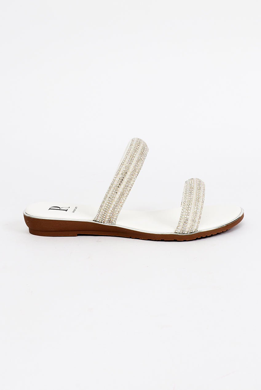 Kalippo Sandal - White by Pia Rossini - KAL1108 MET002
