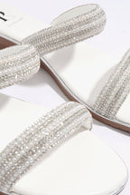 Kalippo Sandal - White by Pia Rossini - KAL1108 MET002