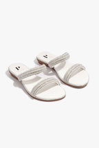 Kalippo Sandal - White by Pia Rossini - KAL1108 MET002