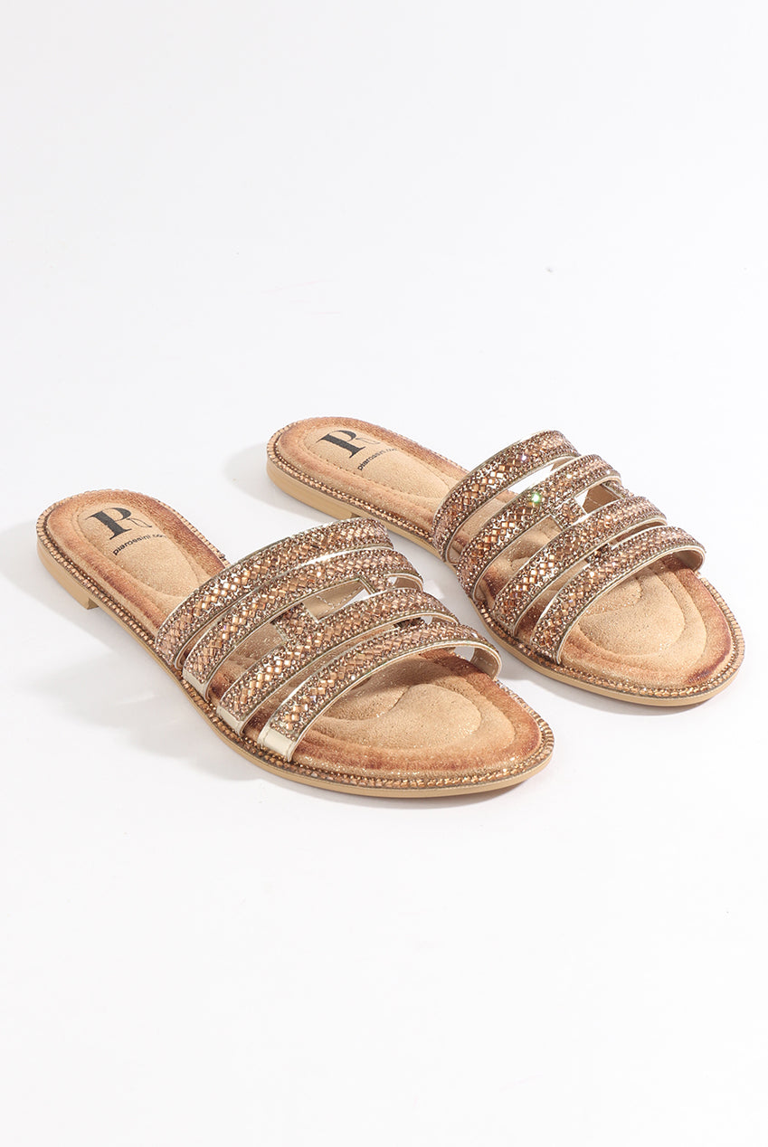 Marielle Sandal - Gold by Pia Rossini - MAR100 MET001