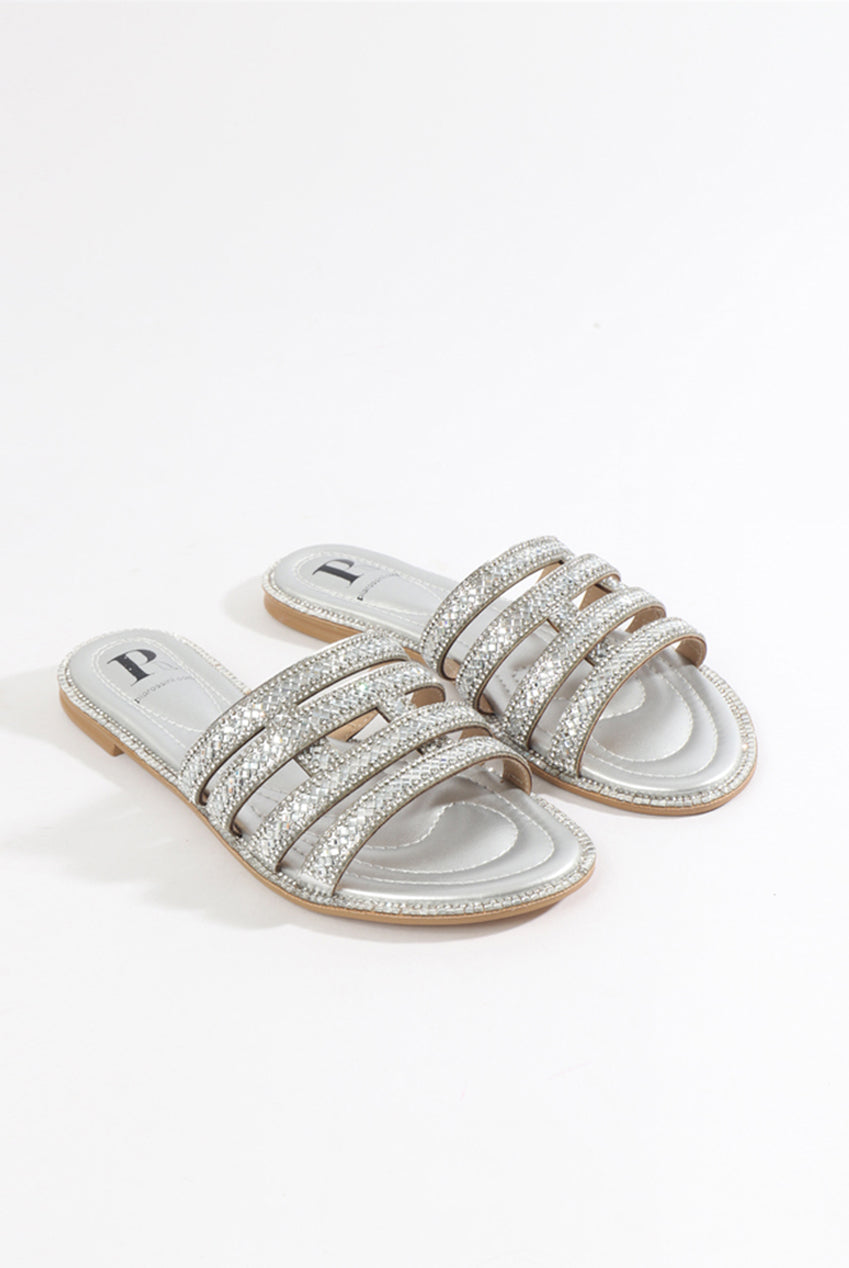 Marielle Sandal - Silver by Pia Rossini - MAR100 MET002