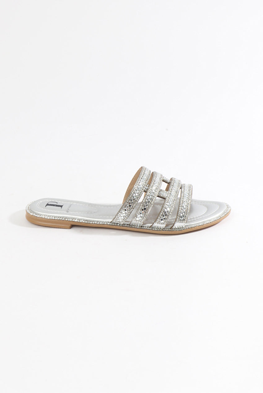 Marielle Sandal - Silver by Pia Rossini - MAR100 MET002