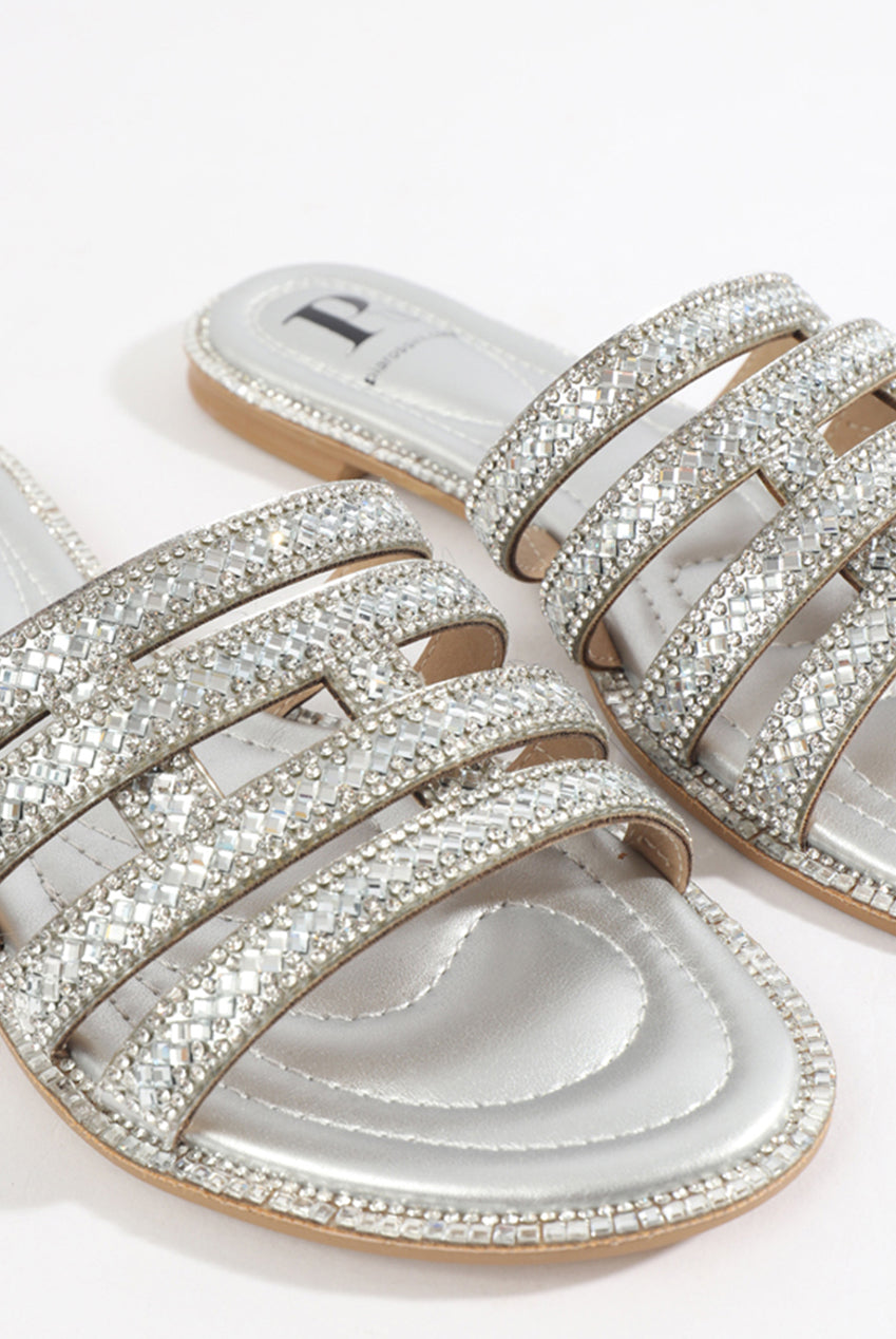 Marielle Sandal - Silver by Pia Rossini - MAR100 MET002