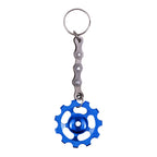 Bicycle Cog Funky Keyring
