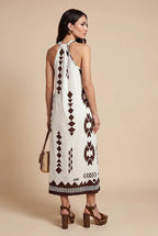 Patterned Maxi Dress by Urban Bliss - 40DRS38712