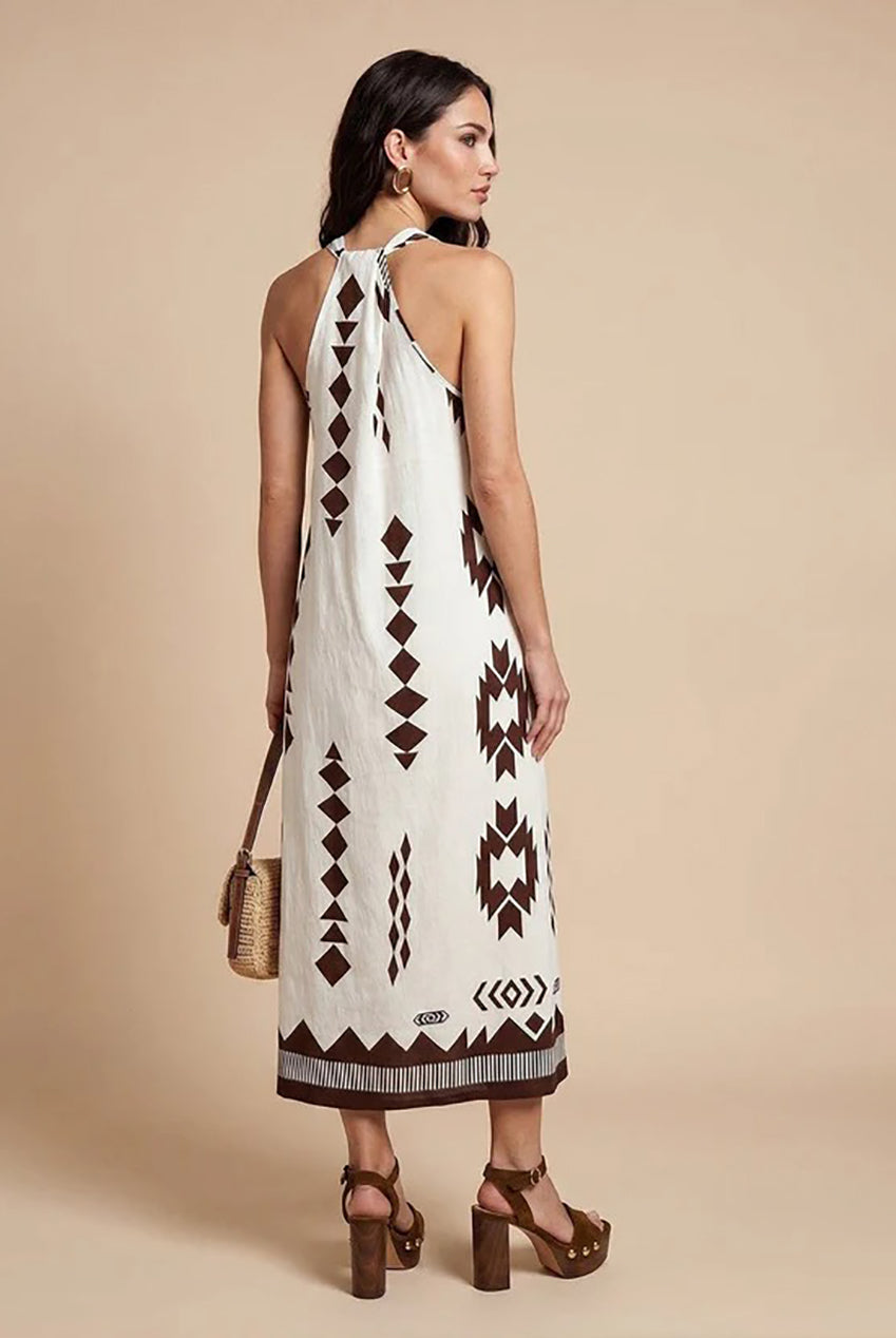 Patterned Maxi Dress by Urban Bliss - 40DRS38712