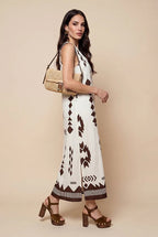 Patterned Maxi Dress by Urban Bliss - 40DRS38712