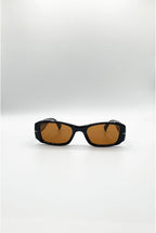 Bold Retangle Sunglasses by SVNX - SG2602006