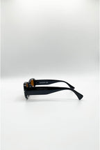 Bold Retangle Sunglasses by SVNX - SG2602006