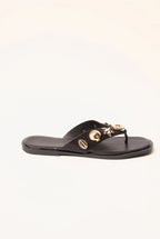 Sea Life Embellished Flip Flops by Blue Vanilla - SS26196B003