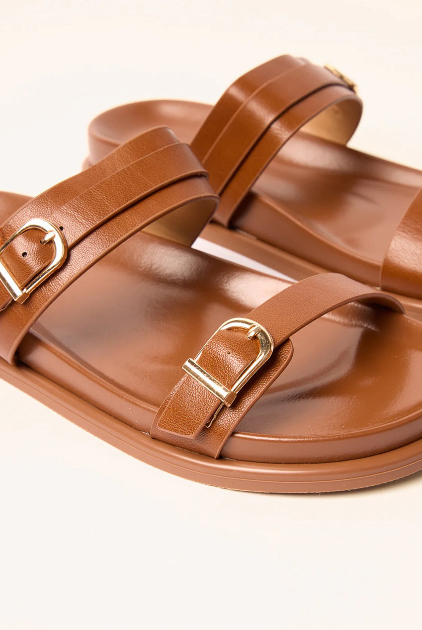 Buckled Strap Sandals by Blue Vanilla - SS26252S074