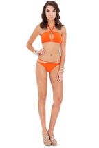 City Goddess Criss Cross Keyhole Bikini