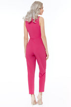 Goddiva Vicky Pattison - Buckle Plunge Jumpsuit