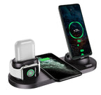 Wireless 6-In-1 Charging Dock Station