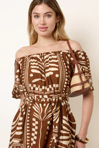 Bardot Off The Shoulder Dress by Blue Vanilla - BV269941030