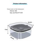 Large Capacity Spill Proof 70oz Dog Water Bowl