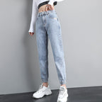 Streetwear Ankle Banded Jeans