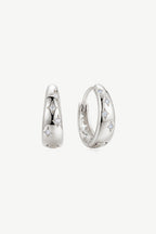 Starburst Huggie Hoop Earrings by MUCHV - 597