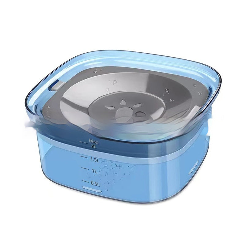 Large Capacity Spill Proof 70oz Dog Water Bowl