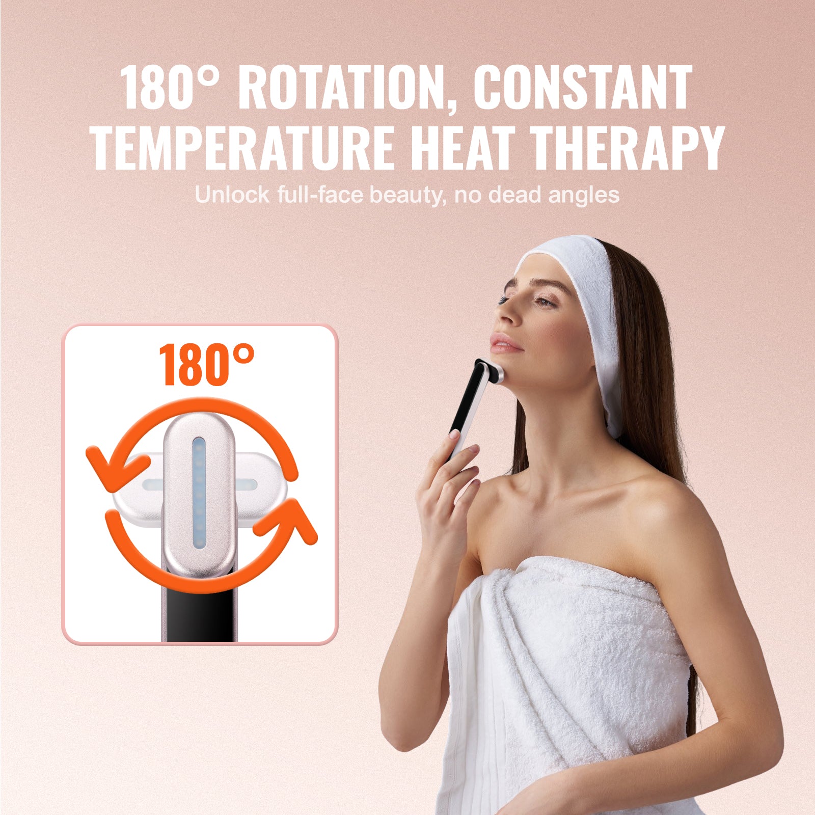 LED Red Light Therapy Wand For Face