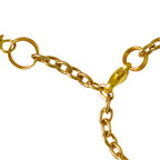 Gold freshwater pearl adjustable bracelet or anklet on gold plated chain | by Ifemi Jewels