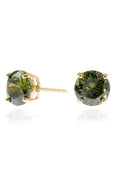 Lana 8mm Olivine Earrings by Cachet London - 480391G034