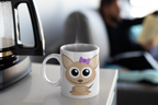 Adorable Pig Personalised Your Name Gift Mug