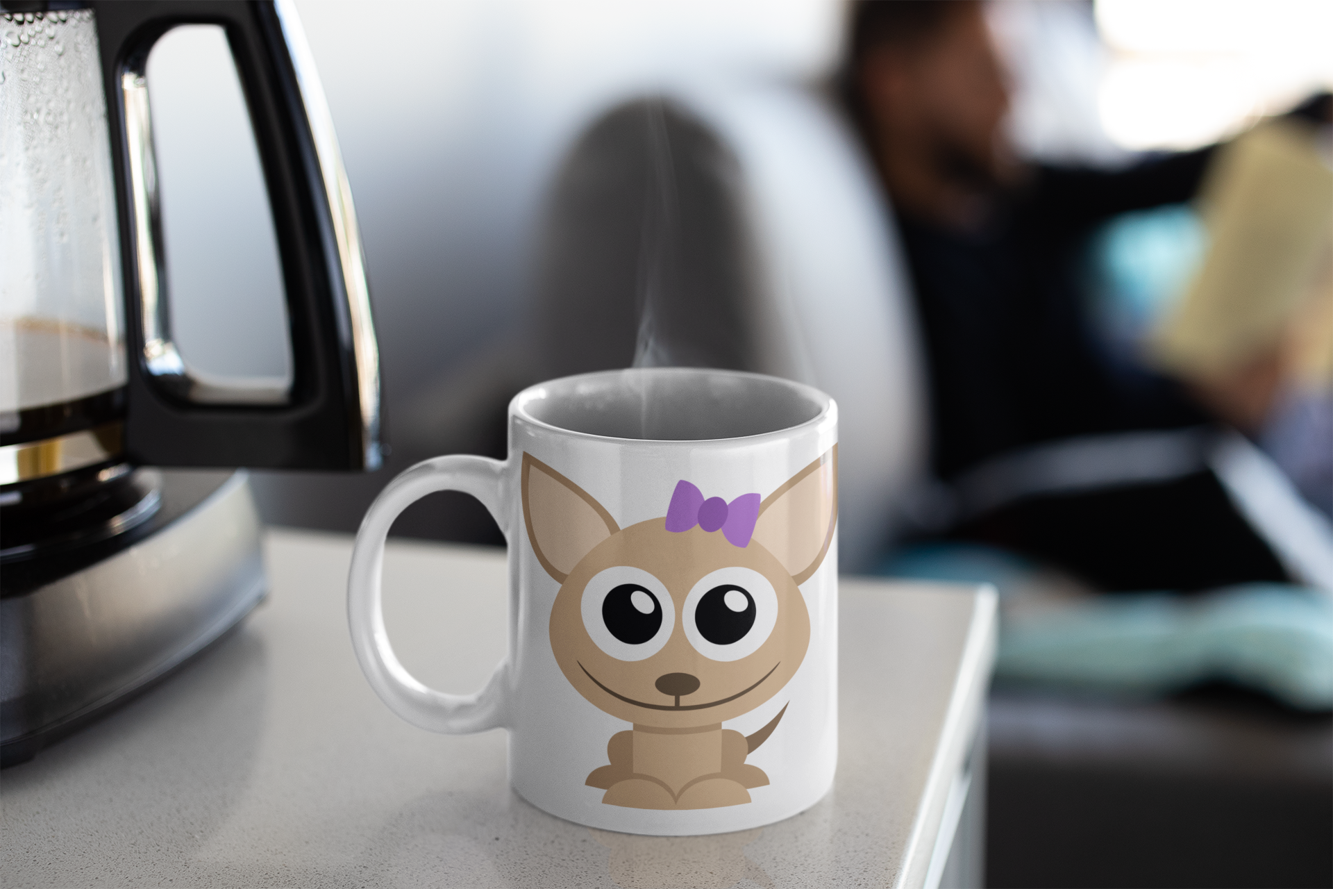 Adorable Pig Personalised Your Name Gift Mug