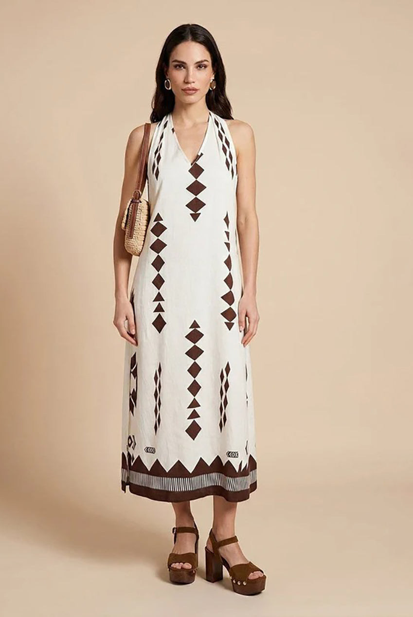 Patterned Maxi Dress by Urban Bliss - 40DRS38712